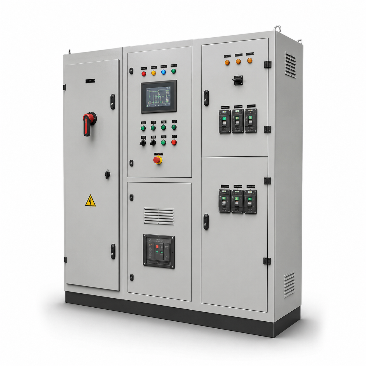 SSAC MC-PLEX motor control center and custom industrial automation cabinet