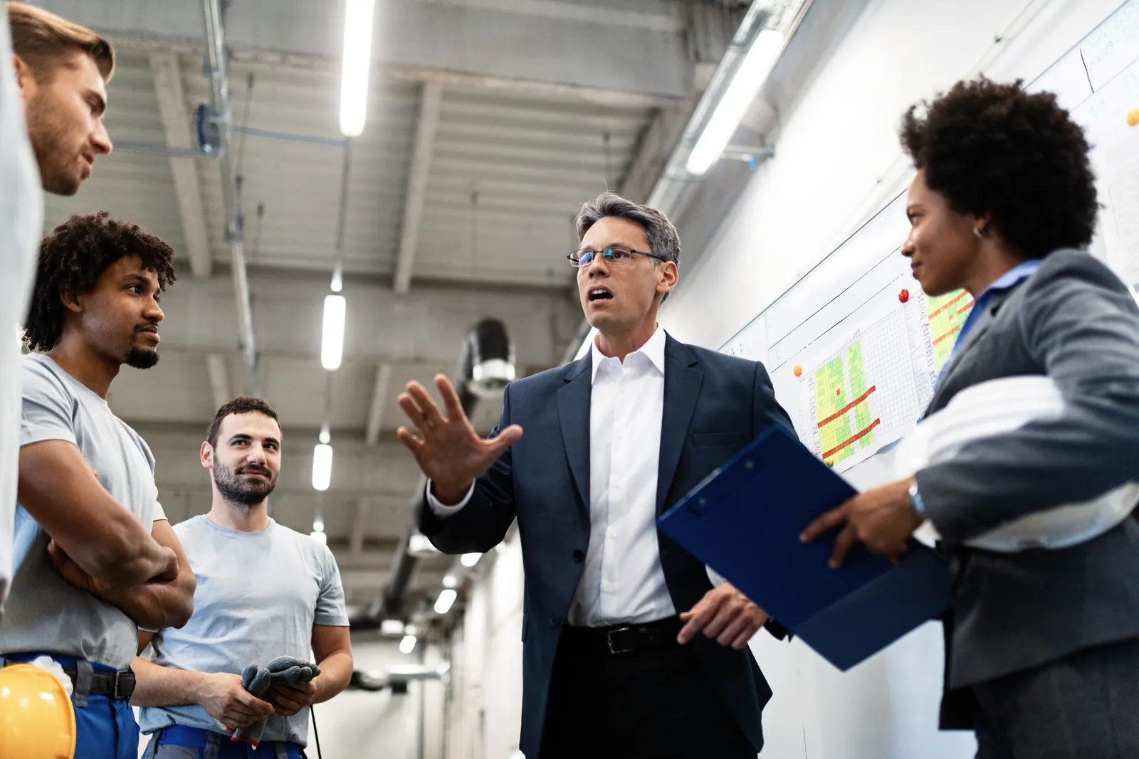 Industrial sales and operational leadership environment
